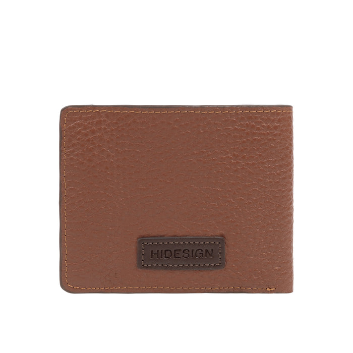 Hydor W3 Tan Leather Bi Fold Wallet