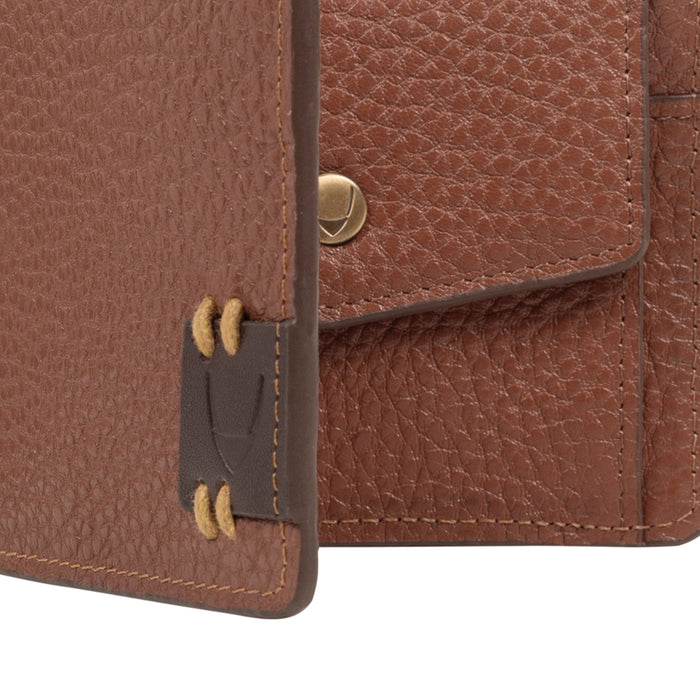 Hydor W3 Tan Leather Bi Fold Wallet