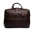 I Bag Al01 Brown Leather  Briefcase