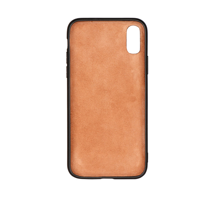 I-Phone Xs-Kalah Tan Leather Mobile Case