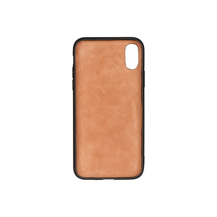 I-Phone Xs-Kalah Tan Leather Mobile Case