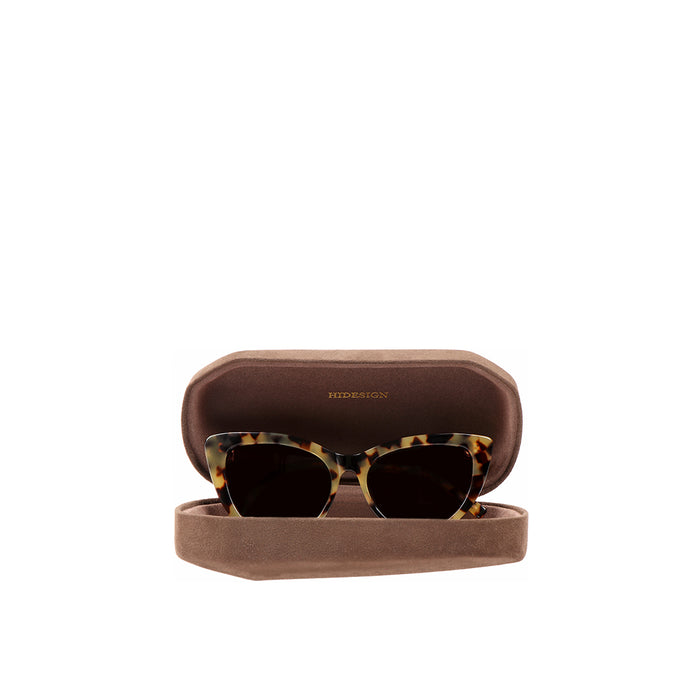Ibiza Women's Brown Cat Eye Sunglasses