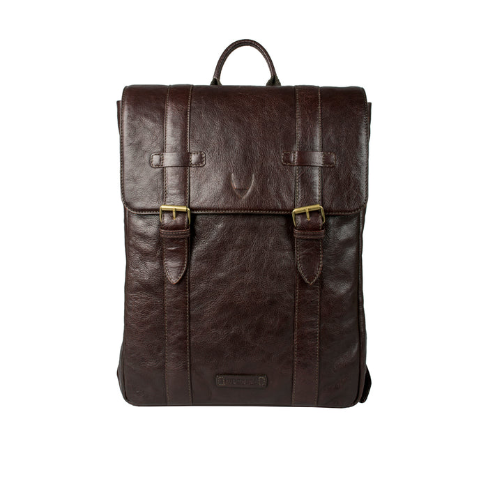 Indigo 01 E.I Brown Leather  Backpack