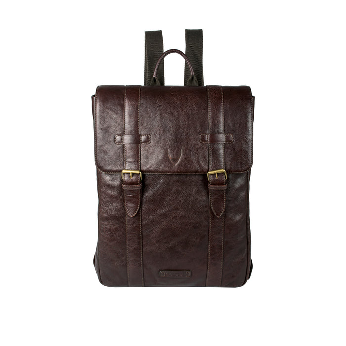 Indigo 01 E.I Brown Leather  Backpack
