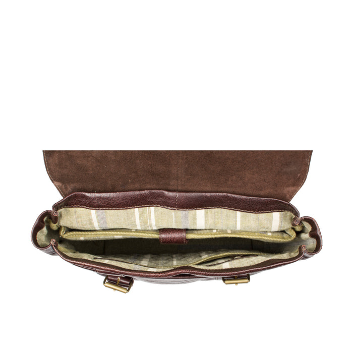 Indigo 01 E.I Brown Leather  Backpack