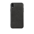 Iphone Xr Black Leather Mobile Case