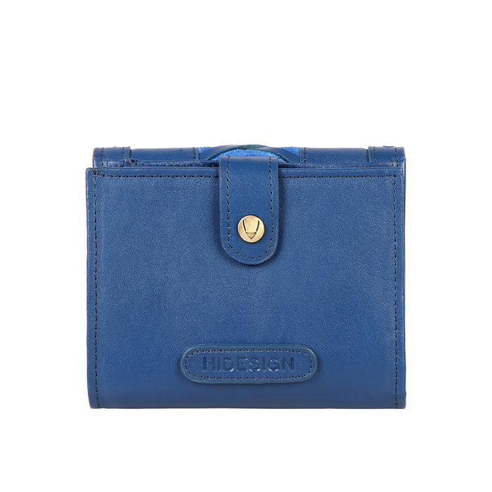 Jadis W1 Blue Leather Bi-Fold Wallet