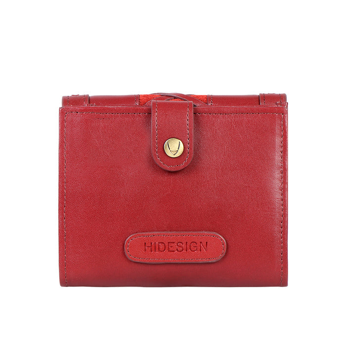 Jadis W1 Red Leather Bi-Fold Wallet