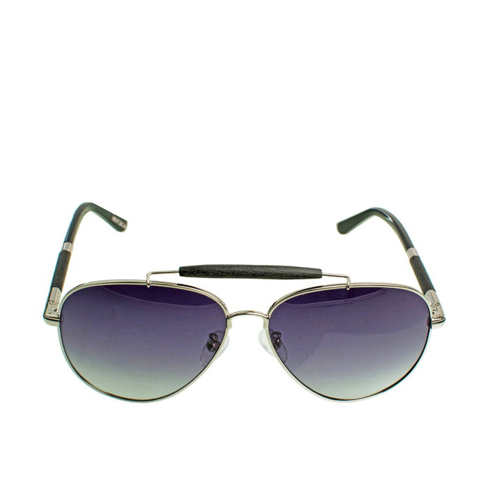 Jamaica Unisex Black Aviator Sunglasses