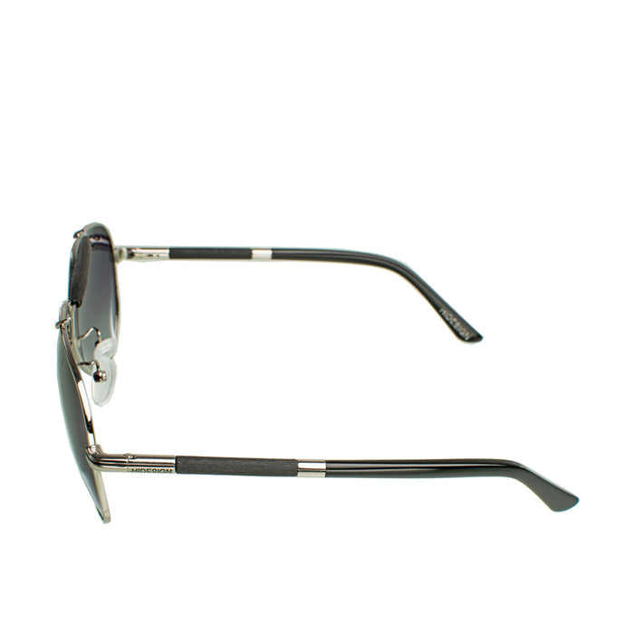 Jamaica Unisex Black Aviator Sunglasses