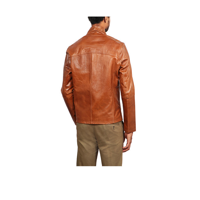 James Dean Men's M Moto Style Leather Jacket