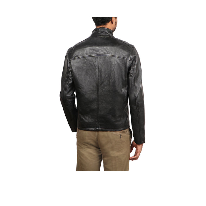 James Dean Men's M Moto Style Leather Jacket