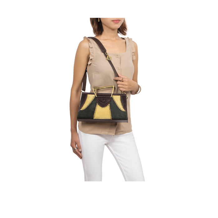 Janis 01 Brown Leather Shoulder Bag