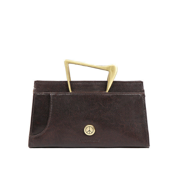 Janis 01 Brown Leather Shoulder Bag