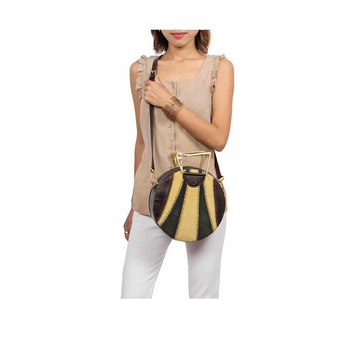 Janis 02 Brown Leather Crossbody