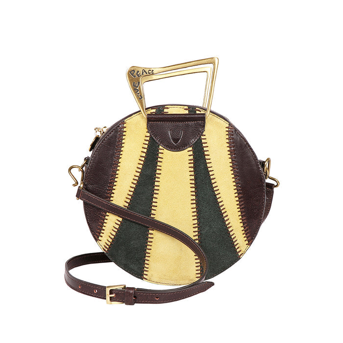Janis 02 Brown Leather Crossbody