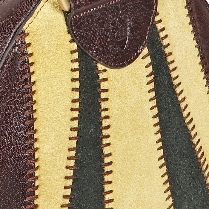 Janis 02 Brown Leather Crossbody