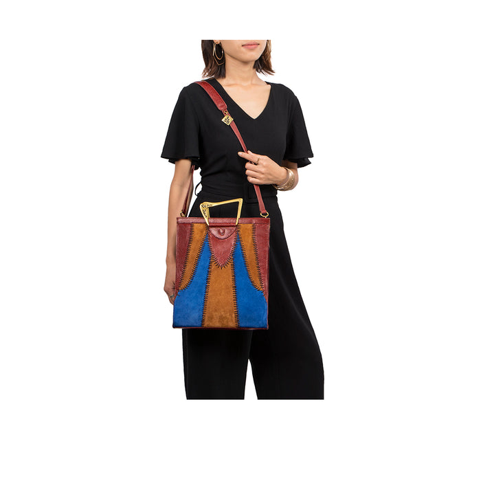 Janis 04 Red Leather Shoulder Bag