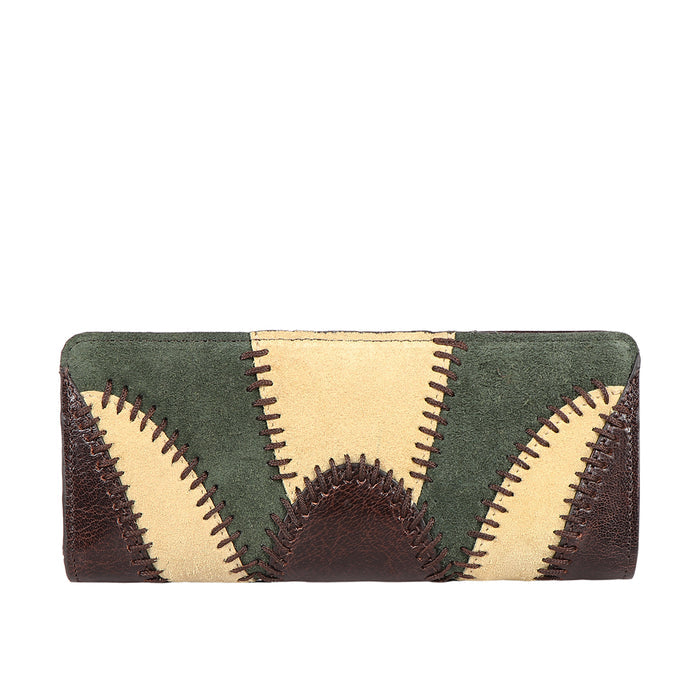 Janis W1 Brown Leather Bi-Fold Wallet