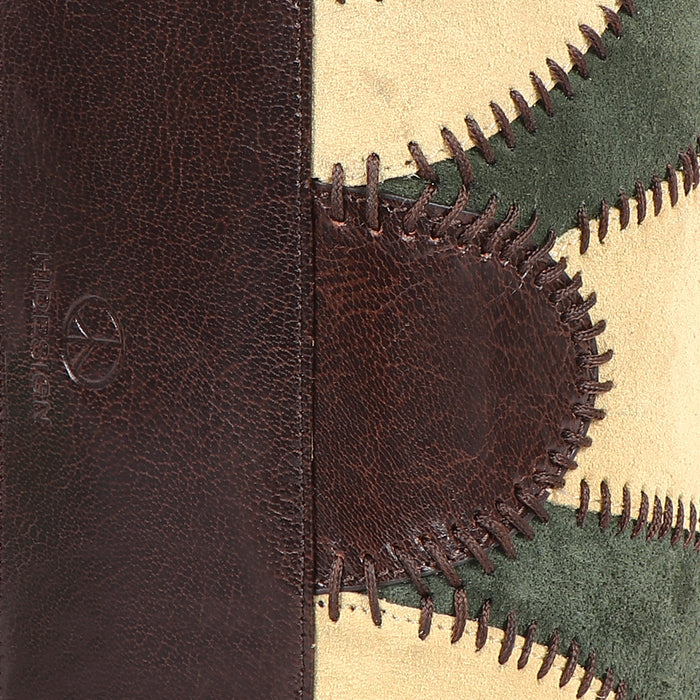 Janis W1 Brown Leather Bi-Fold Wallet