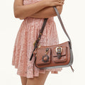 Jeju - 01 Tan Leather Shoulder Bag