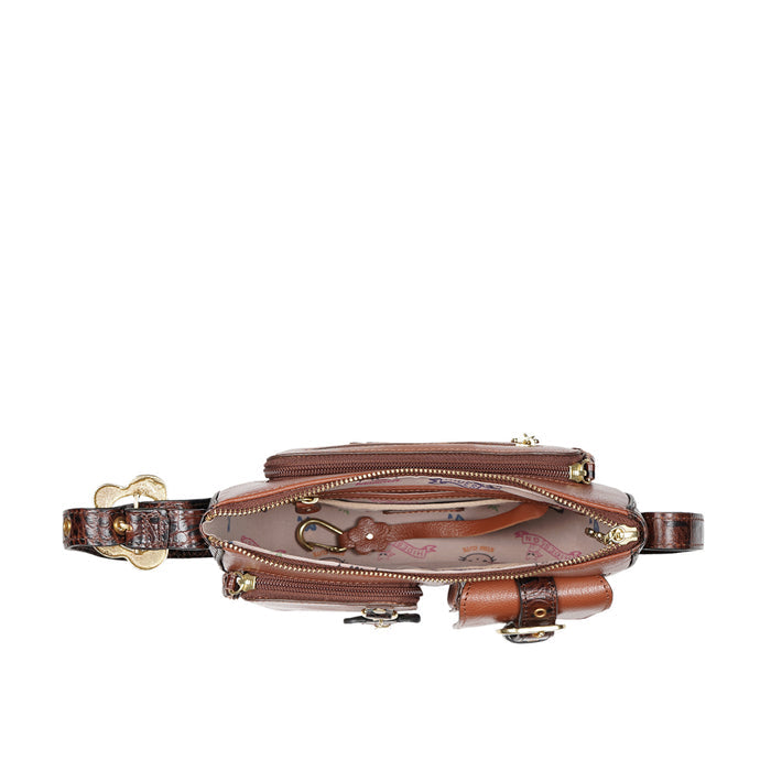 Jeju - 01 Tan Leather Shoulder Bag
