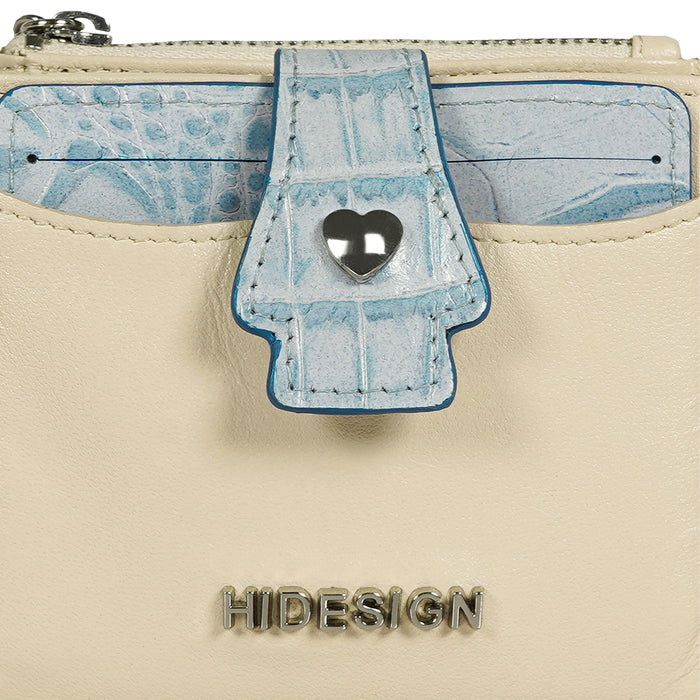 Jeju - W2 White Leather Bi-Fold Wallet
