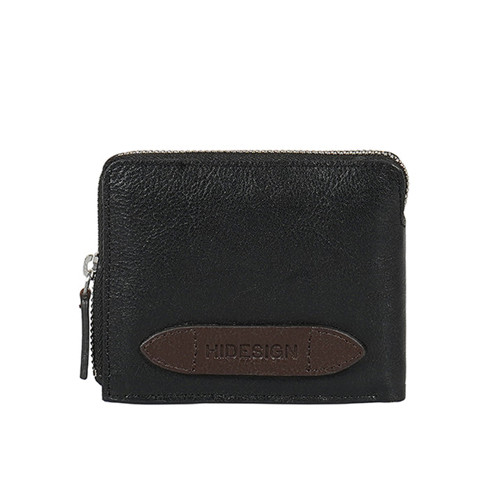 Jimi W1 Black Leather Bi-Fold Wallet