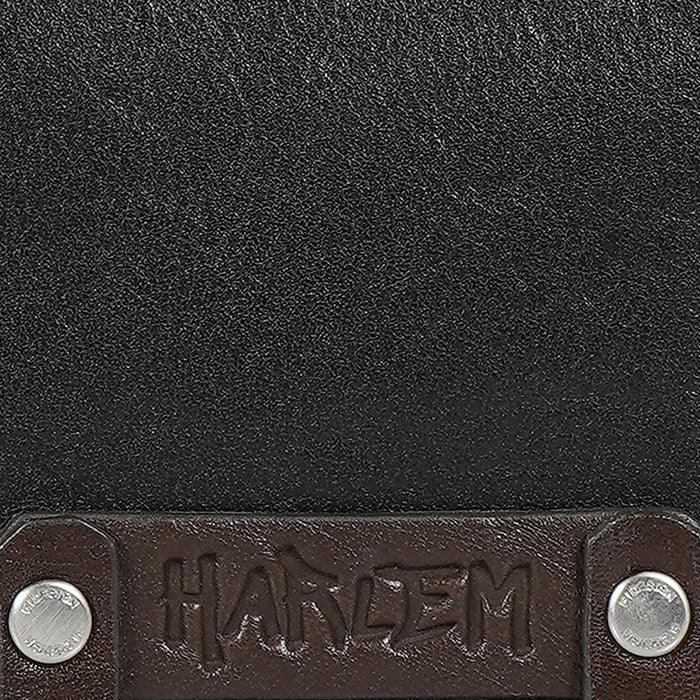 Jimi W1 Black Leather Bi-Fold Wallet