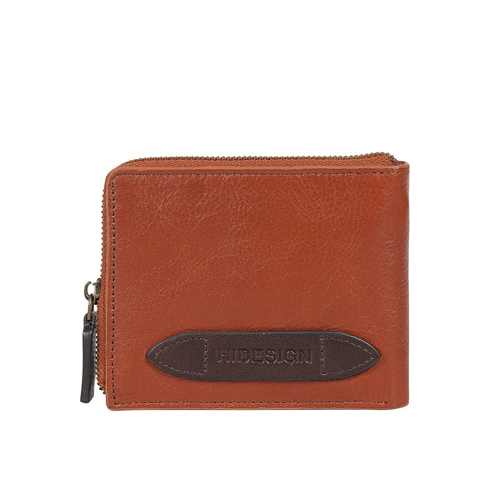 Jimi W2 Brown Leather Bi-Fold Wallet