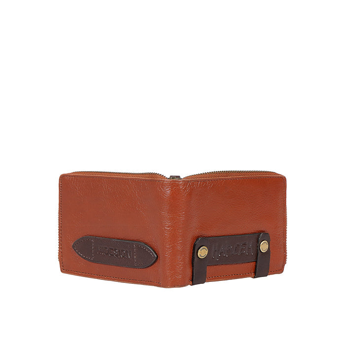 Jimi W2 Brown Leather Bi-Fold Wallet