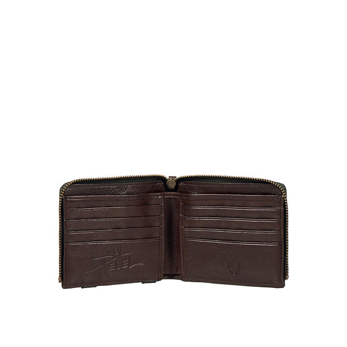 Jimi W2 Green Leather Bi-Fold Wallet
