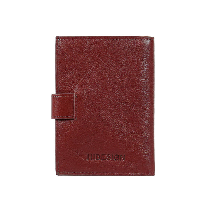 Jimi W3 Red Leather Passport Holder