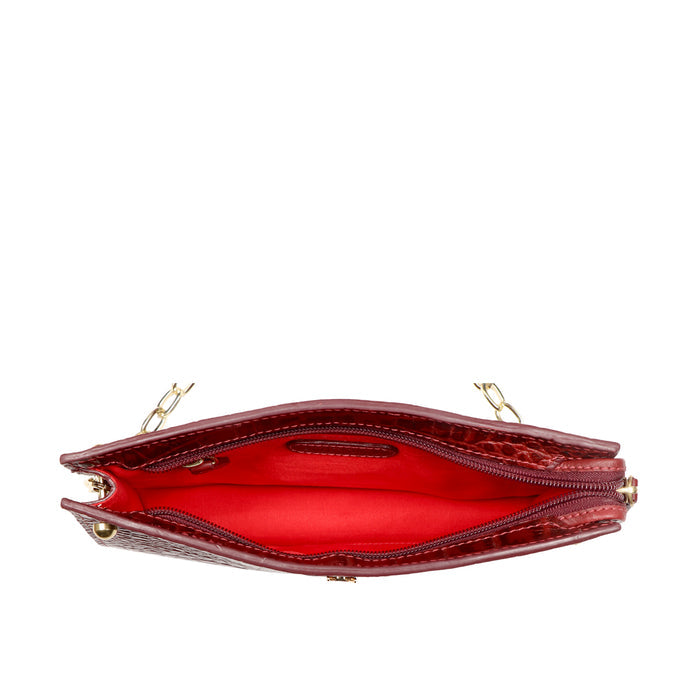 Jitterbug 03 Marsala Leather Shoulder Bag