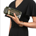 Joan Arc W1 Green Leather Pouch
