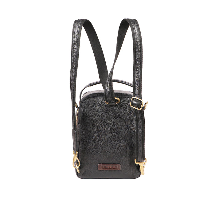 Joanarc 01 Black Leather Sling Bag