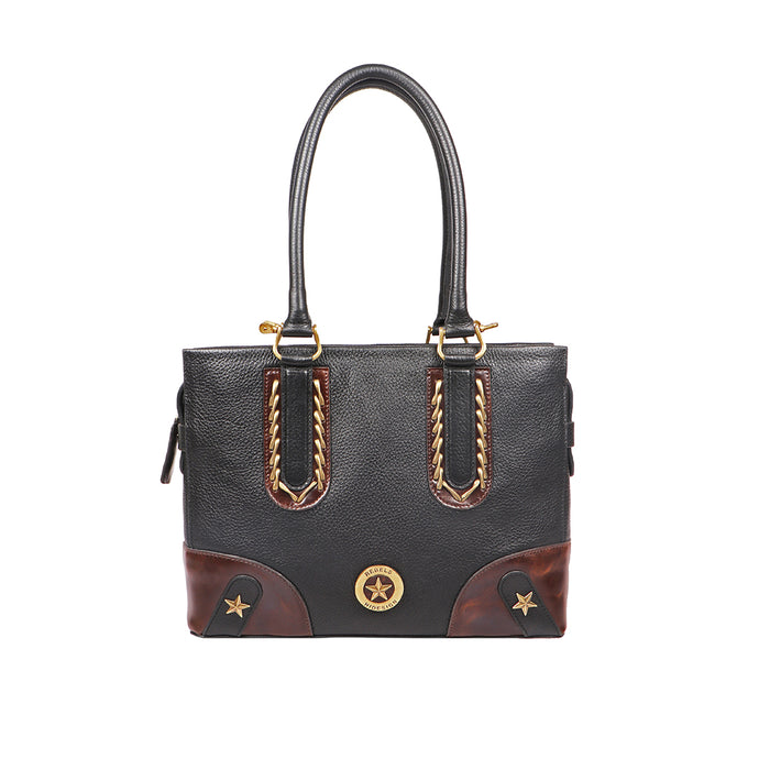 Joanarc 03 Black Leather Shoulder Bag