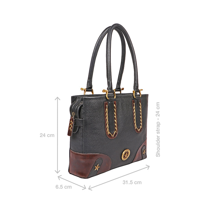 Joanarc 03 Black Leather Shoulder Bag