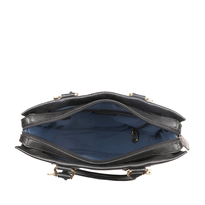 Joanarc 03 Black Leather Shoulder Bag