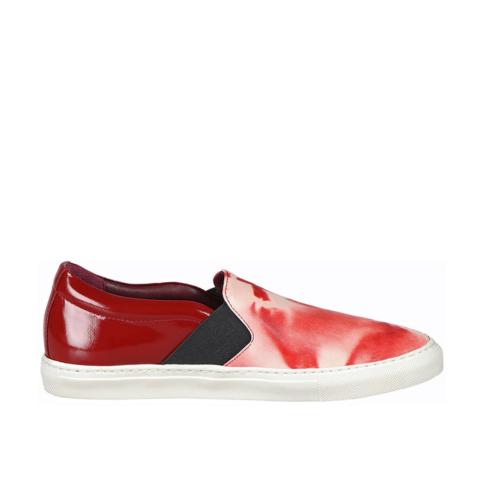 Jodie Women's Red Leather Slip On