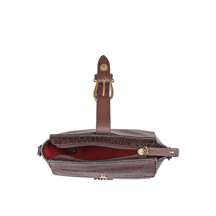 Joni 01 Brown Leather Sling Bag