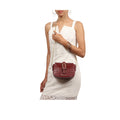 Joni 01 Red Leather Sling Bag
