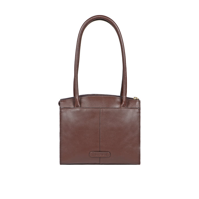 Joni 09 Brown Leather Shoulder Bag