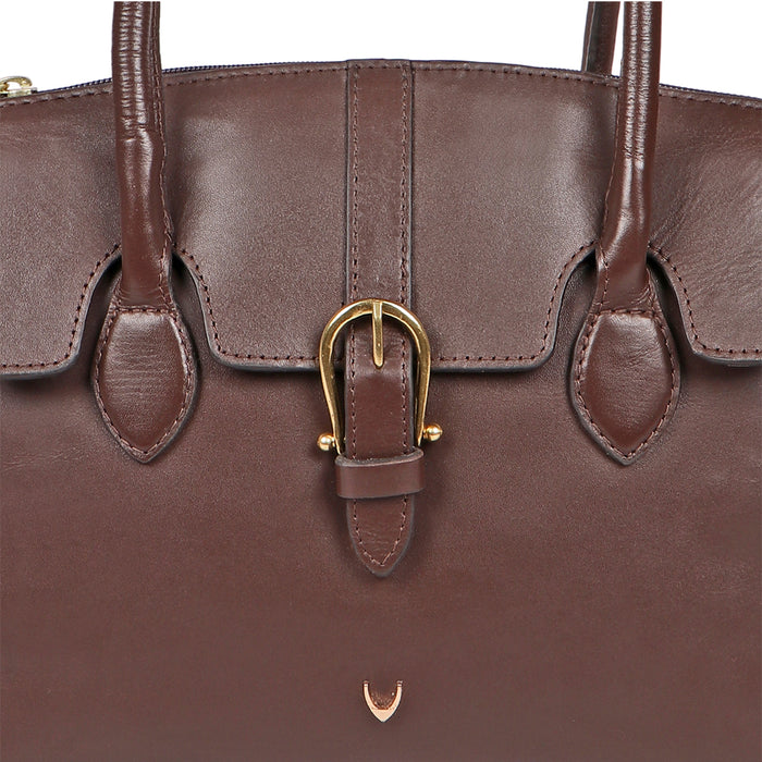 Joni 09 Brown Leather Shoulder Bag