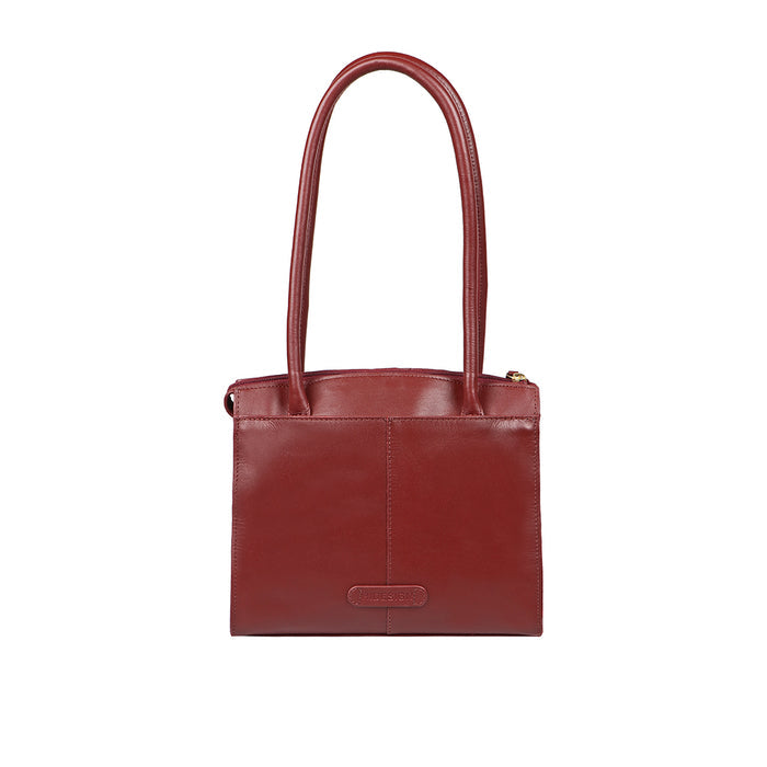 Joni 09 Red Leather Shoulder Bag