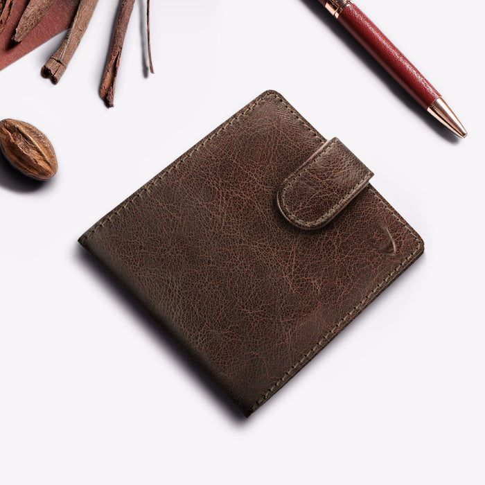 Juniper Mw1  Tan Leather Bi-Fold Wallet