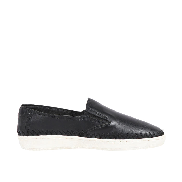 K2 Women's Black Leather Slip On