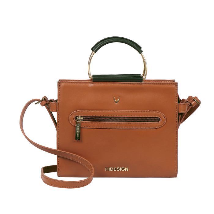 Kabuki 01 Tan Leather Crossbody