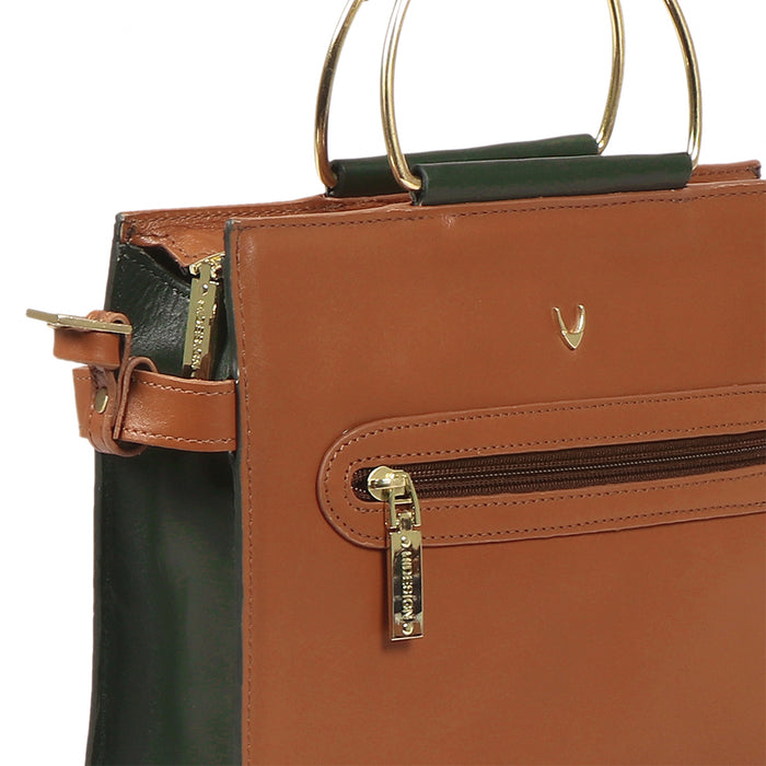 Kabuki 01 Tan Leather Crossbody