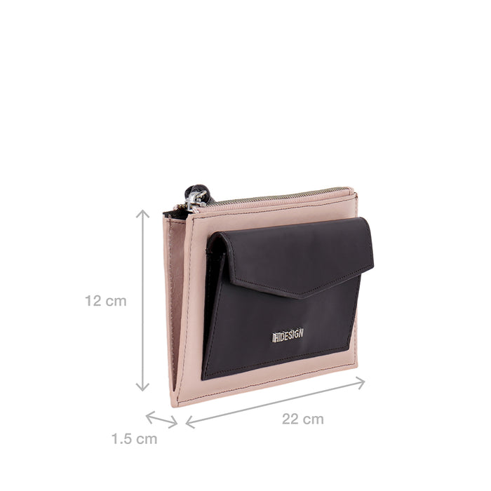 Kabuki W1 Pink Leather Clutch Wallet